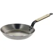 De Buyer Mineral B poêle à frire ronde Mineral B Bois, 26cm