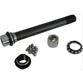 Shimano 39e98010 Fh-m8010b Fh-8618b Rear Hub Axle Argenté