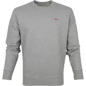 Levi's Sweat-shirt 'Original Housemark Crewneck Sweatshirt' gris foncé