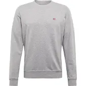 Napapijri Sweat-shirt 'Balis' bleu marine / gris chiné / rouge / blanc