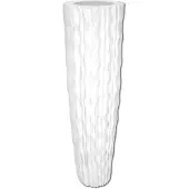 Europalms Cache-pot design LAMELLA-140, blanc