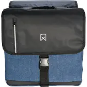 Willex Sac d'affaires double 30 L Noir et bleu
