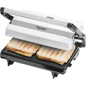 Bestron Gril viande et panini 700w blanc - - APM123W - viva italia