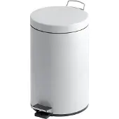 EKO Poubelle à pédale 3 litres - Blanc
