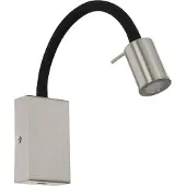 Eglo 96567 TAZZOLI LED Applique murale 3,8W noir blanc chaud
