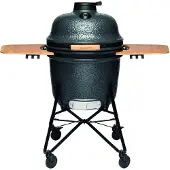 Berghoff Grand barbecue au charbon de bois en céramique, gris - | Ron