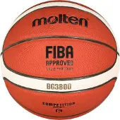 Molten Ballon de Basket - - Bg3800 - Taille 7 - Couleur Orange - Homologué FIBA