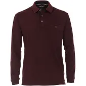 Casamoda Casa Moda Polo ML Rouge Bordeaux taille 4XL