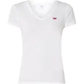 Levi's T-shirt 'The Perfect V-Neck' rouge / blanc