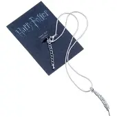GED Harry Potter - Pendentif Et Collier Plaqué Argent Feather Quill