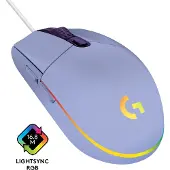 Logitech G203 LIGHTSYNC Souris Gamer Mauve