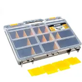 Ironside Boîte d'assortiment taille M 21 compartiments 378 x 290 x 61 mm