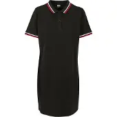 Urban Classics Robe rouge / noir / blanc