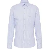 Fynch&Hatton Chemise bleu clair / blanc