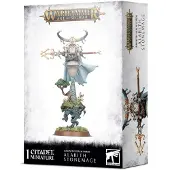 Games Workshop Warhammer AoS - Lumineth Realm-lords Alarith StoneMage (Matières plastiques)