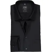 Olymp Chemise Luxor Coupe Moderne Noir taille 41