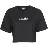 Ellesse Fireball Crop Short Sleeve High Neck T-shirt Noir S Femme