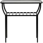 Nordal Table d'appoint chic - noir