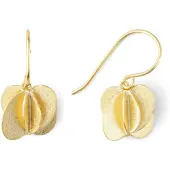 Heidemann Boucles d'oreilles jaune d'or