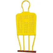 Precision Pro Mannequin Free Kick Training Dummy Jaune