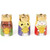 Alessi Re Magi Christmas figure 5 cm lot de 3