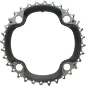 Shimano M672/612 Triple Chainring Noir 30t