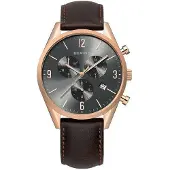 Bering 10542-562 5atm 42mm Watch Marron Homme