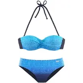 LASCANA Bikini bleu roi / bleu clair