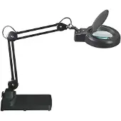 MAUL Lampe loupe MAULviso LED 6.500 K Pied noir