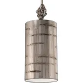 Elstead Lighting Fragment Lampe à suspendre E27 50cm Argent vieilli (E27, 50 lm)