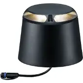 Paulmann Plug & Shine LED Luminaire apparent au sol Blanc chaud Spot simple Double émission lumineuse, 180