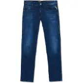 Replay - Jean homme Anbass, coupe slim, tissu extensible, couleur bleu (bleu moyen 009-2)