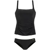 LASCANA Tankini noir / blanc