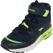 Kangaroos Baskets 'Hydro' bleu marine / citron vert