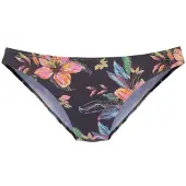 LASCANA Bas de bikini mélange de couleurs / noir