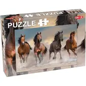 Tactic puzzle Chevaux sauvages Junior carton 56 pièces
