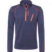 Protest Pull de Ski Protest Men Humans 1/4 Zip Space Blue-XXL