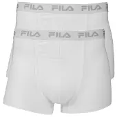 FILA Boxers gris / blanc