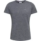 Tommy Hilfiger T-Shirt 'Jaspe' bleu marine / gris chiné / rouge / blanc