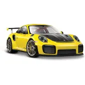 Maisto Véhicules Miniatures Die Cast 1/24 Porsche 911 Gt2 Rs - Jaune-