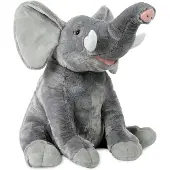 Deuba Peluche modèle élephant 90cm doudou animaux jouet