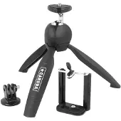 Caruba Orbit15 mini trépied avec support pour téléphone et GoPro