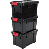 IRIS OHYAMA Boîte de Stockage Powerbox (21 l, 3x)