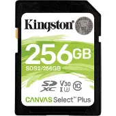 Kingston SDS2/256GB Carte SD 256GB SDXC Canvas+ (Class10) V30 au détail