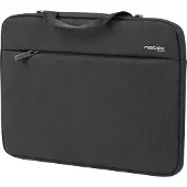 Natec housse pour ordinateur portable Clam 15.6 "black (15.60"), Sac pour notebook, Noir