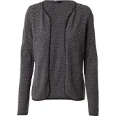 ONLY Cardigan 'Diamond' anthracite / gris foncé