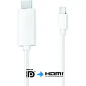 PureLink Mini DisplayPort Thunderbolt — HDMI (Typ A) (1.50 m), Câble vidéo, Blanc
