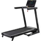 Tunturi Tapis de course pliable T40 - Tapis de course avec Bluetooth - 44 programmes d'entraînement - 12 niveaux d'inclinaison - Vitesse : 1 à 16,0 km/h