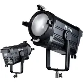 Falcon Eyes RGB LED Fresnel Spot Dimmable DM4 400W (éclairage de studio), Lumière continue, Multicolore