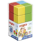 Geomag Magicube Cristal recyclé 8 éléments Geo-054 briques magnétiques